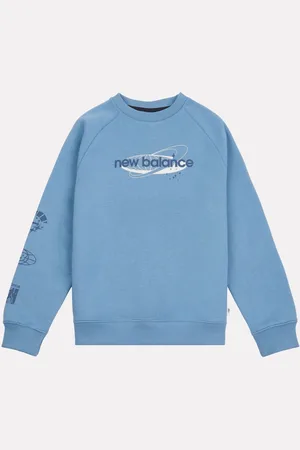 New Balance Blue Boys Global Sweatshirt 7