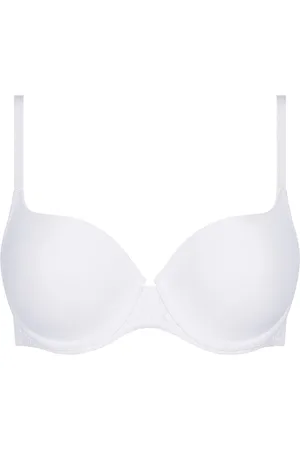 Chantelle Norah Soft Feel Smooth Underwired T-Shirt White Bra 30 DD