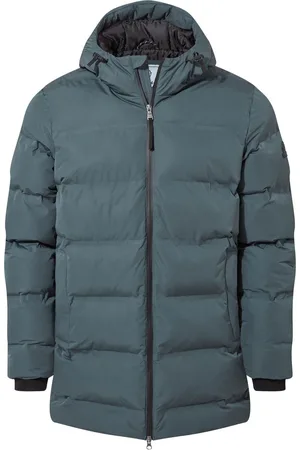 Tog 24 Grey Mens Brinkley Waterproof Hooded Parka 5XL