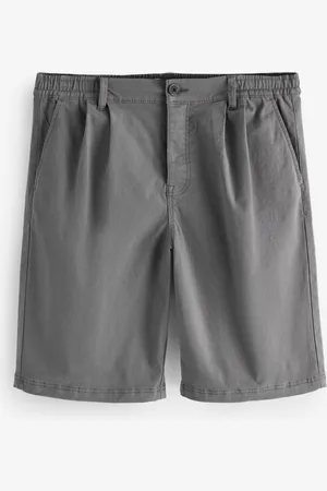 Threadbare Relaxed Fit Pleated Stretch Chinos Shorts 36r