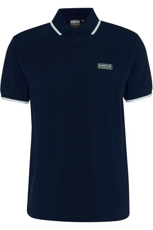 Barbour Evan Tipped 100% Cotton Polo Shirt S