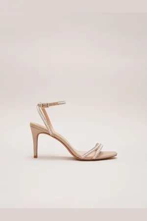 Phase Eight Pearl Embellished Barely There Sandals AU 9 (EU 40)