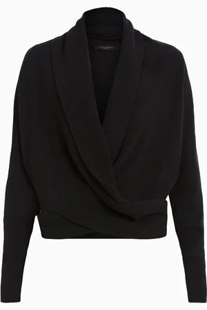 AllSaints AllSaints Black Wasson Pirate Cardigan M