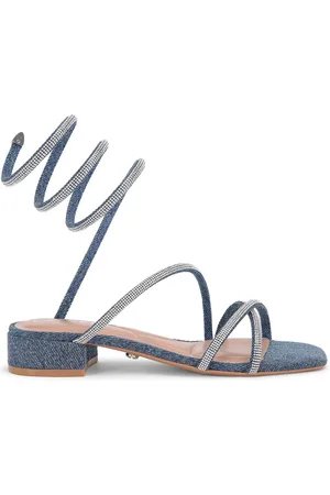 Carvela Gold Spiral Block Sandals AU 9 (EU 40)