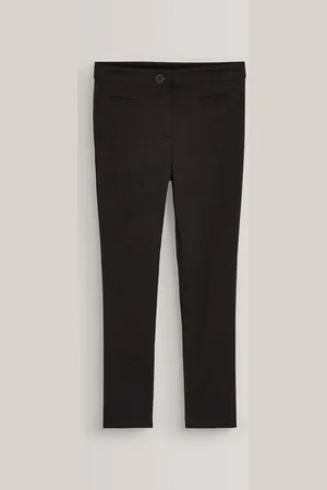 Next Black Skinny Stretch School Trousers 2 Pack (3-17yrs) 9 Years (134cm)