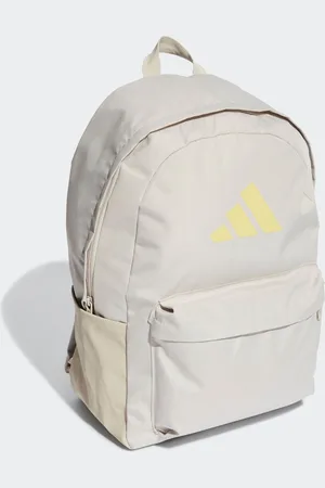 adidas Grey Classic 3 Bar Logo Backpack One
