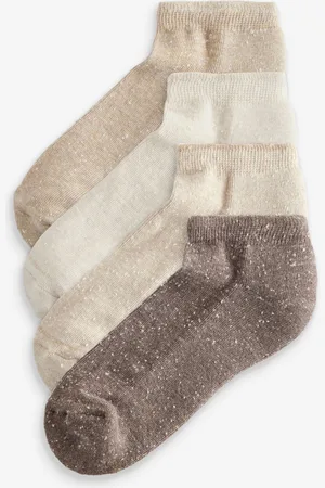 Next Neutral Neppy Cushion Sole Socks 4 Pack One