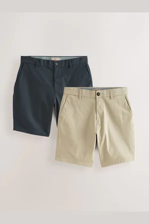 Next Slim Fit Stretch Chino Shorts 2 Pack 38W x 29L (UK 38 S)