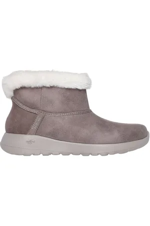 Skechers Brown On The Go Joy Cozy Dream Slip In Boots AU 5 (EU 36)