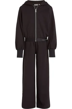Calvin Klein Black Zip Hoodie And Trousers Set 10 Years (140cm)