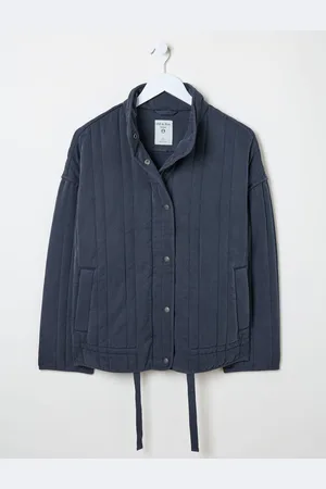 Fat Face FatFace Navy Mabel Quilted Jacket AU 24