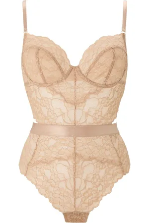 Ann Summers Nude Hold Me Tight Lace Body M