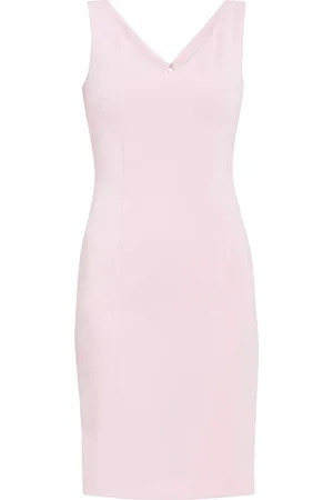 Gina Bacconi Merna Crepe Shift Dress AU 16