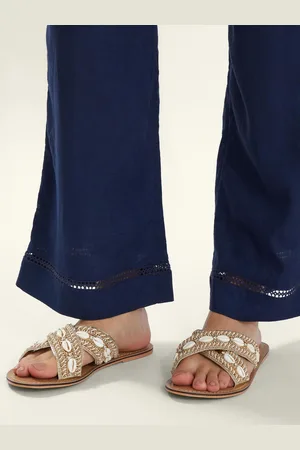 Accessorize Gold Shell Cross-Strap Footbed Sandals AU 8 (EU 39)