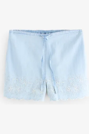 Next 100% Cotton Pull On Lightweight Denim Shorts AU 10 Tall