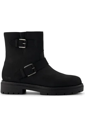 TOMS Water Resistant Ionie Motto Biker Boots AU 5 (EU 35.5)