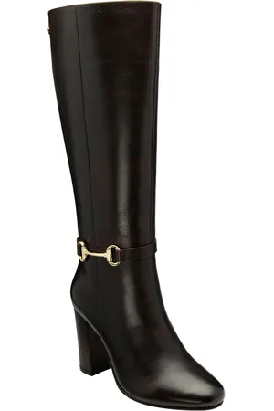 Ravel Brown Leather Knee High Boots AU 5 (EU 36)