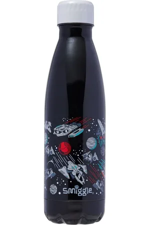 SMIGGLE Black Eclipse Wonder Insulated Stainless Steel Drink Bottle 480ml one