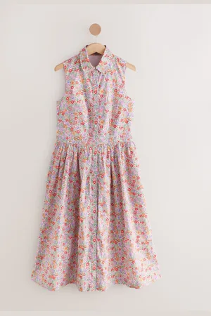 Cath Kidston Sleeveless 100% Cotton Dress 18