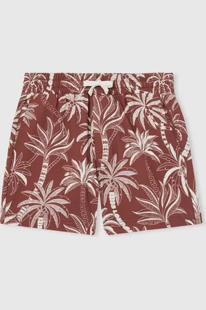 Reiss Ganetti Palm-Print Swim Shorts 128134cm
