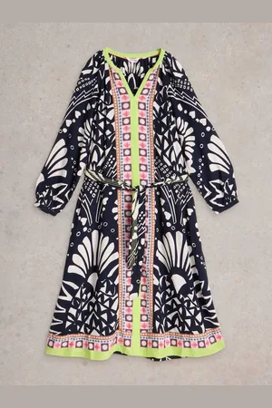 White Stuff Liv Midi Dress AU 16
