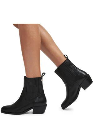 Carvela Dolly Western Black Boots AU 10 (EU 41)