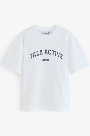 Tala White Branded Graphic Print T-Shirt large