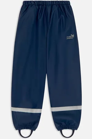 Muddy Puddles Navy Blue Rainy Day Waterproof Over Trousers 1.5