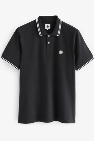 Pretty Green Barton Tip Polo Shirt M