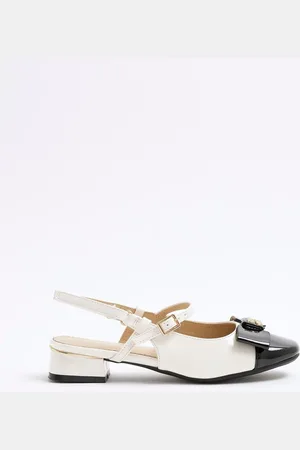River Island Girls Bow Slingback Shoes AU 13 (EU 32)