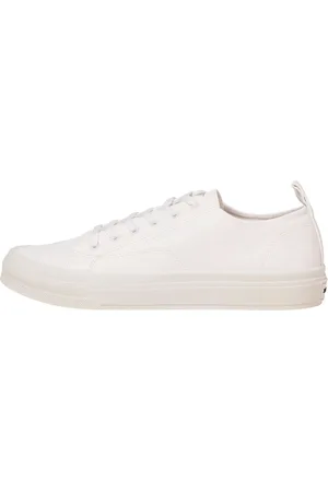 JACK & JONES White White Lace Up Trainers AU 7 (EU 41)