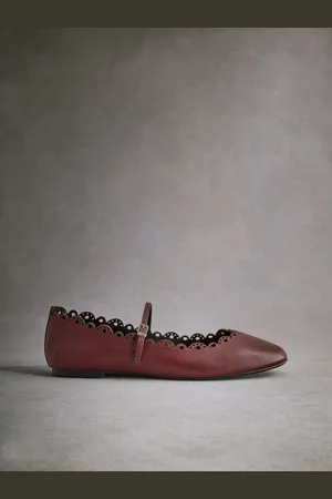 Next Tabitha Simmons x Elfie Leather Scalloped Mary Jane Shoes AU 8 (EU 39)