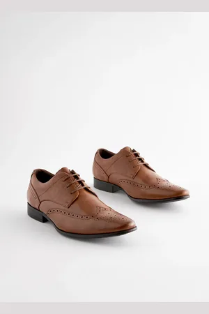 Next Wide Fit Brogue Shoes AU 11 W (EU 45)