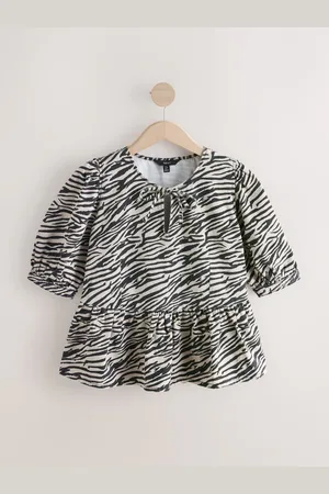 Next Tie Front Denim Blouse AU 16