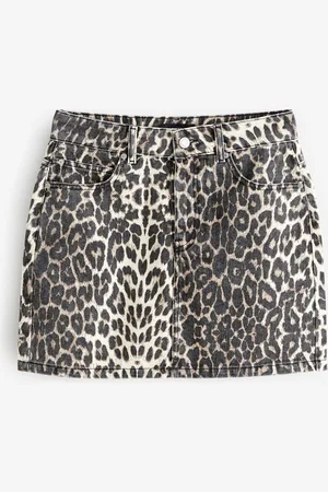 Next Mini Denim 100% Cotton Skirt AU 6