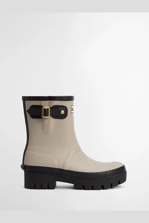 Barbour Cream Raelynn Wellington Boots AU 8 (EU 39)