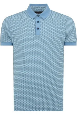 Remus Tapered Fit Cotton-Blend Polo Shirt L