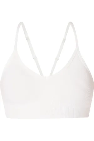 Sweaty Betty White Soft Ribbed Bra M
