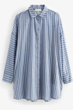 Next 100% Cotton Beach Shirt Cover-Up AU 16