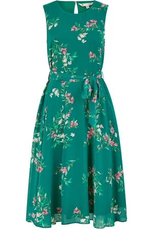 Yumi Daisy Print Skater Dress AU 12