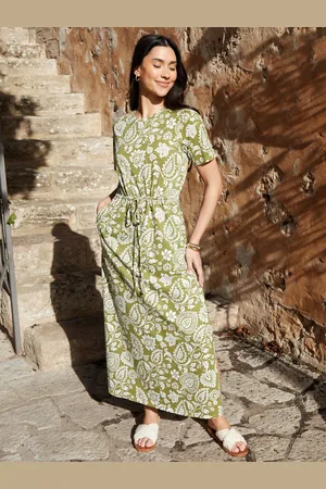 Threadbare Ruched Waist Jersey Midi Dress AU 16
