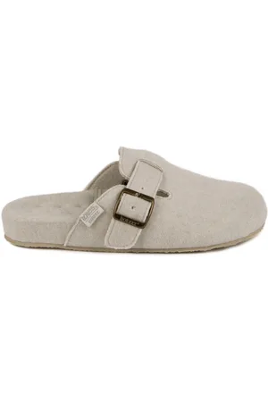 Totes Nude Isotoner Felt Clogs With Ultra Comfort Foam & Pillowstep AU 6 (EU 37)