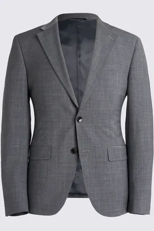 DKNY Slim Fit Grey Suit: Jacket 40 S