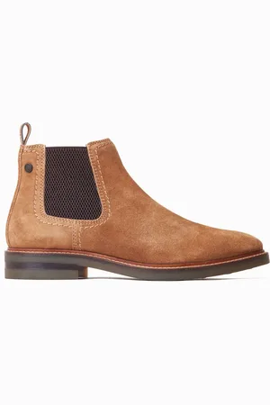 Base London Portland Pull On Chelsea Brown Boots AU 12 (EU 46)