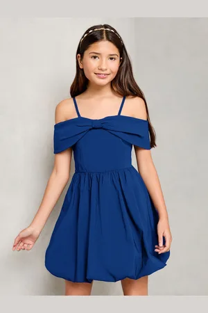Lipsy London Bow Bardot Puffball Dress (5-16yrs) 6 Years (116cm)
