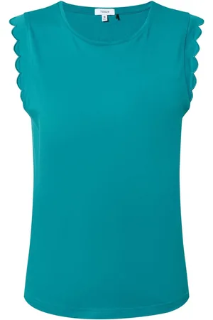 Tog 24 Blue Womens Katie 100% Cotton Vest AU 16