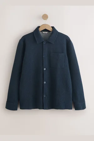Next Textured Shacket with Stitch Detail XL