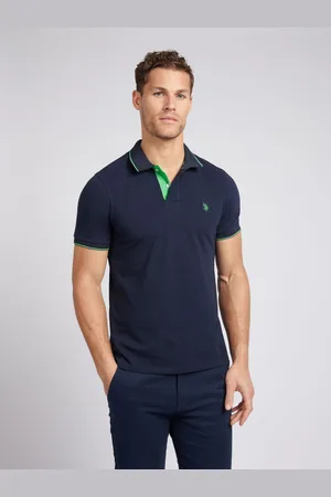 U.S. Polo Assn. U. S. Polo Assn. Mens Life Double Horsemen Polo Shirt S