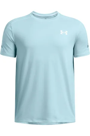 Under Armour Blue Tech Utility Short Sleeve 100% Cotton T-Shirt 7