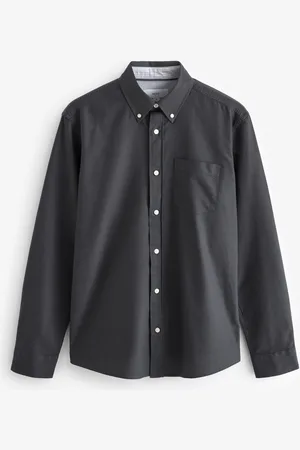 Next Slim Fit Long Sleeve Oxford Shirt L